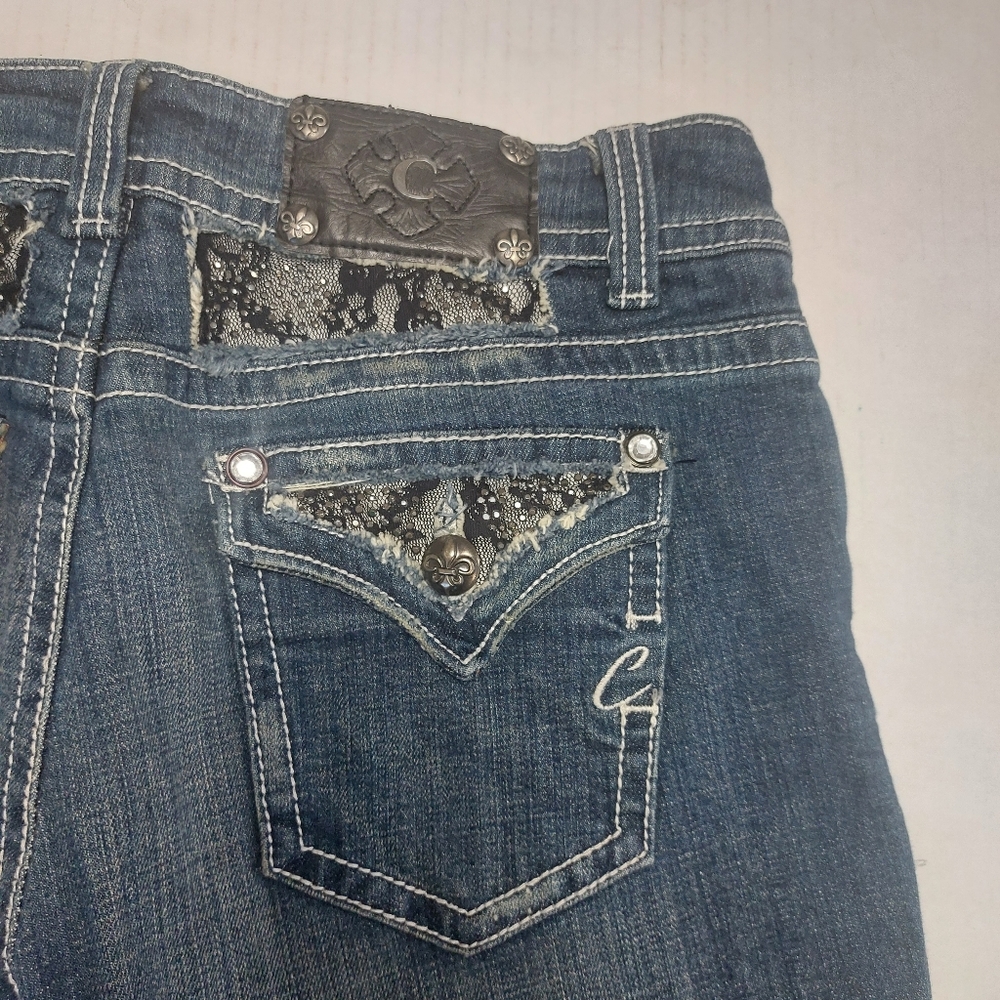 Cartise Women's Denim Jeans Size 12 - Picture 7 of 16